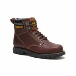 Caterpillar CAT Men’s Second Shift Steel Toe Leather Boots